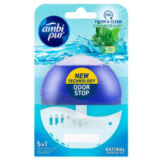 Ambi Pur tualetes bloks Fresh Water & Mint 55ml