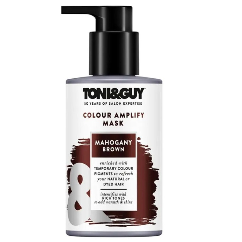 TONY & GUY matu maska tonējoša tumši brūniem matiem 200ml