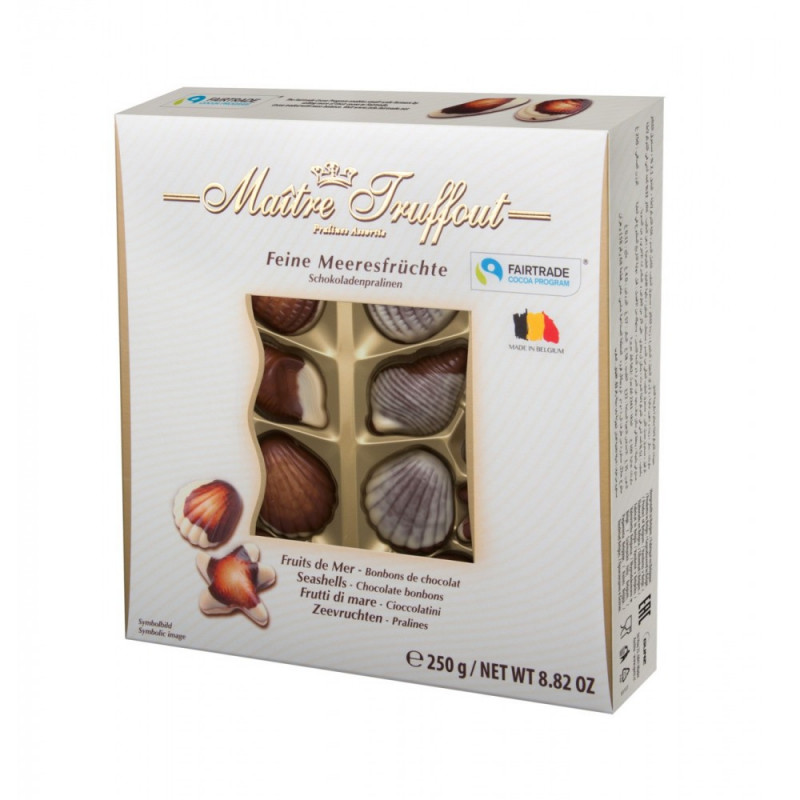 Pralines sea shells 250g/AUSTRIJA