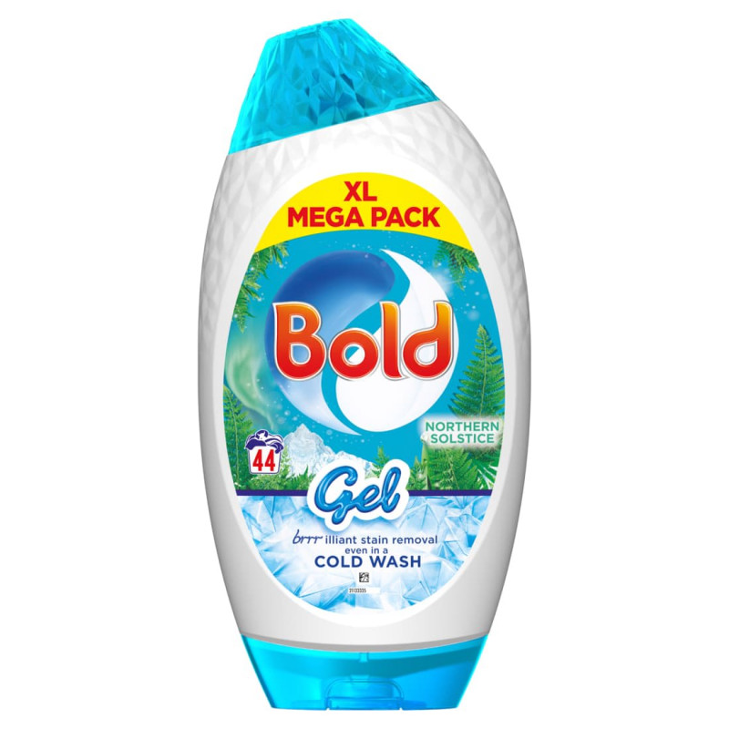 Bold šķidrais veļas mazgāšanas gels 2in1 Northern Solstice 44mazg. reizēm 1320ml
