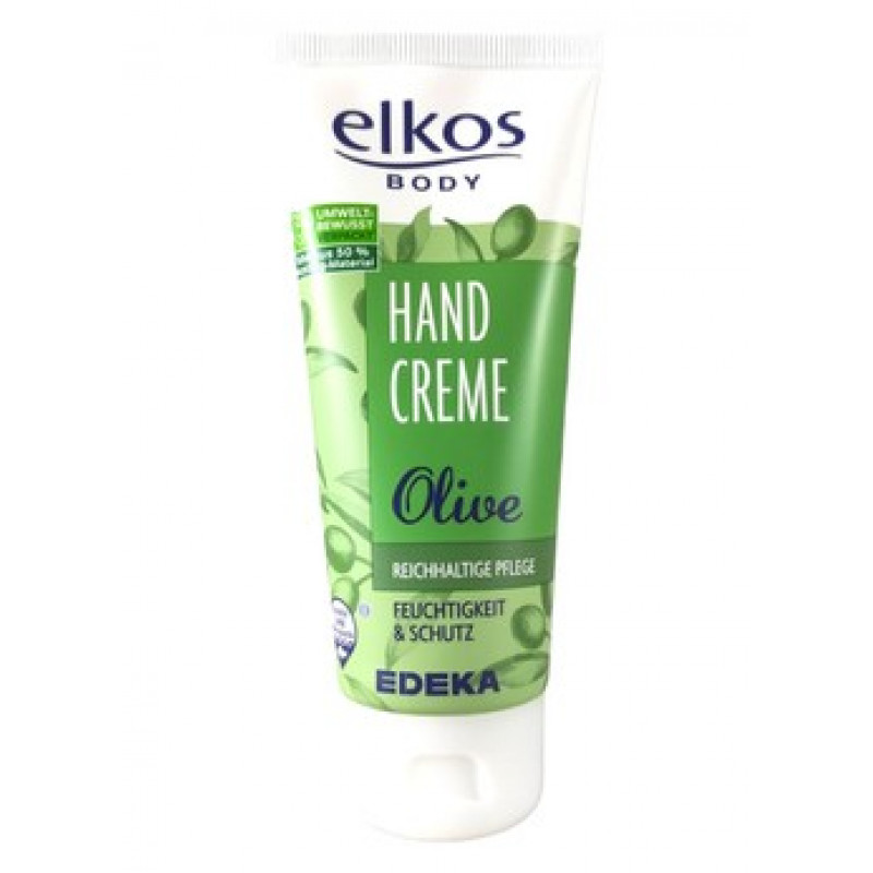 Elkos roku krems ar olīveļļu sausai ādai Handcreme 100ml Olive