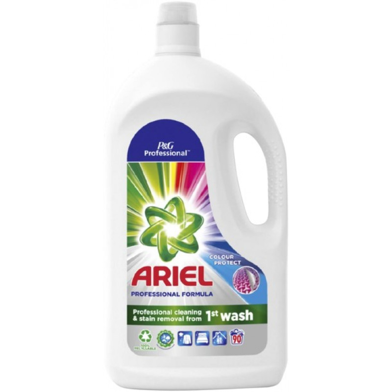 Ariel šķidrais veļas mazgāšanas līdzeklis Color 90mazg.reizēm 4.05L