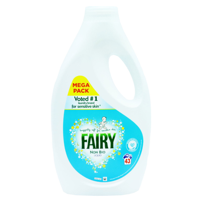 Fairy Non Bio mazgāšanas līdzeklis jutīgai ādai 42mazg. reizēm 1.333L