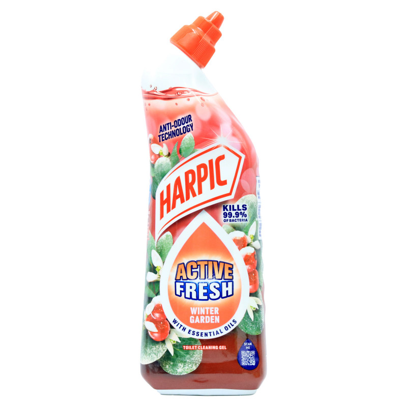 Harpic tualetes tīrīšanas līdzeklis gēls Winter Garden Berry 750ml