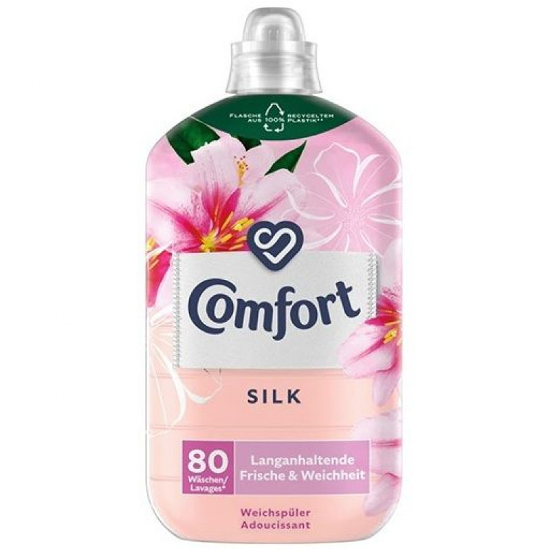 Comfort veļas mīkstinātājs Silk 80 reizēm 2L koncentrāts
