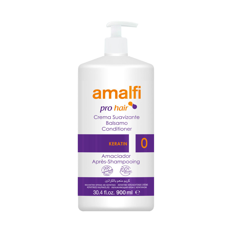 Amalfi Pro Keratin matu kondicionieris sausiem un bojātiem matiem 900ml