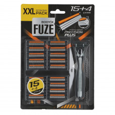 Body-X Fuze skuvekļi ar 3 asmeņiem 15 + 4 gb MEN