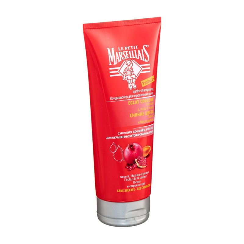 Le Petit Marseiliais balzāms krāsotiem matiem Vibrant Color 200ml