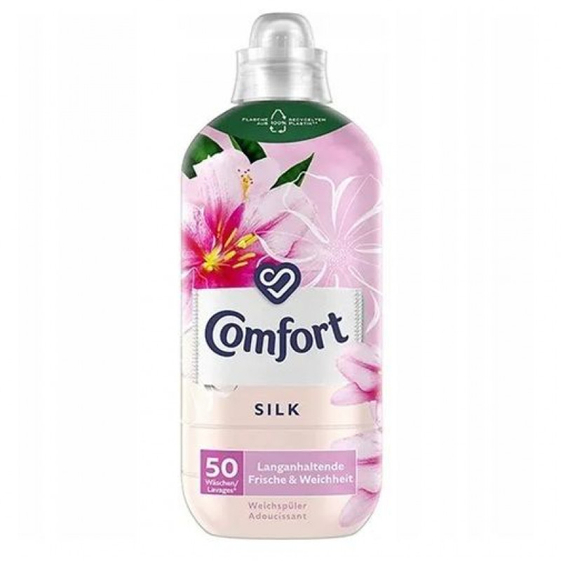 Comfort veļas mīkstinātājs 50 reizēm Silk 1125 ML