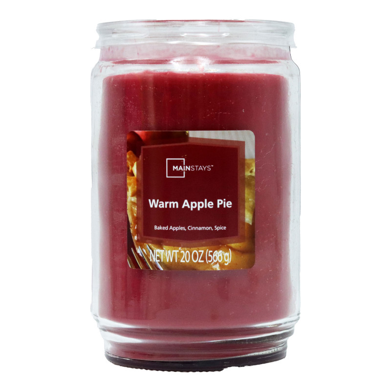 Svece burkā Jar 20oz Apple Pie,  Mainstays, ASV