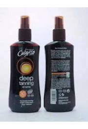 Calypso sauļošanās aizsarglīdzeklis un pastiprinātajs Deep Tan Tahiti SPF30 250ml