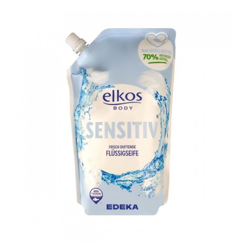 Elkos šķidrās ziepes jutīgai ādai 750ml (rezerve)