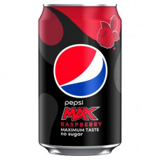 Pepsi Max raspberry can 330 ml