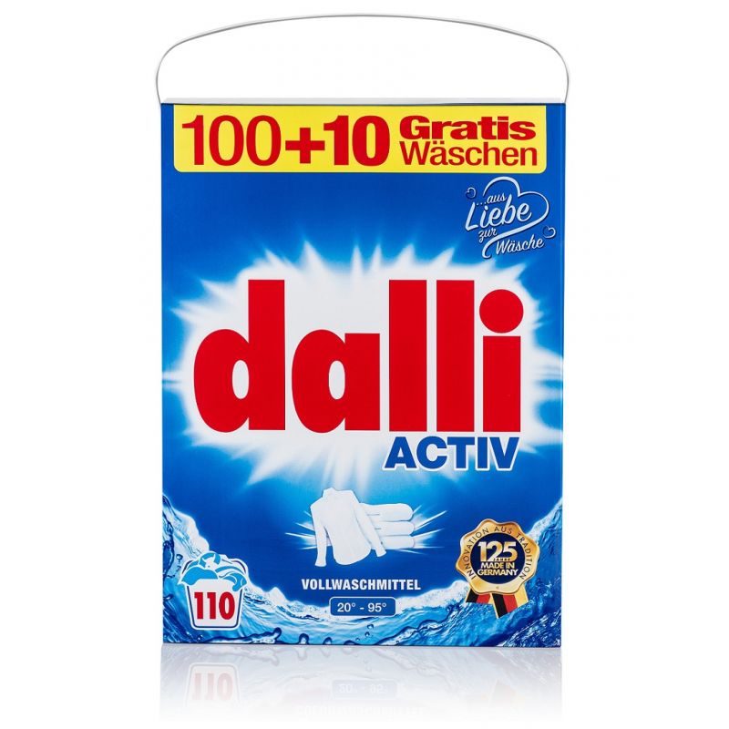 Dalli veļas pulveris Activ 6,5 kg
