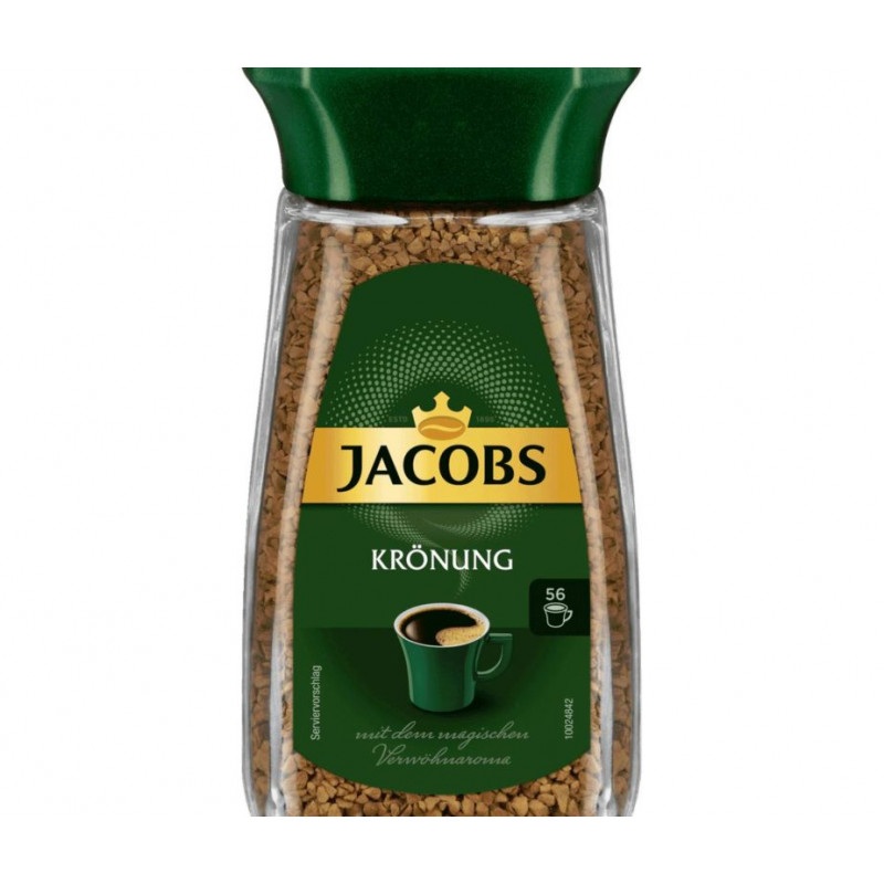 Jacobs šķīstošā Kronung instant 200g