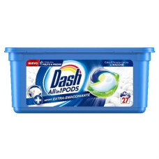 Dash kapsulas veļas mazgāšanai 3in1 Classico 27gab. 