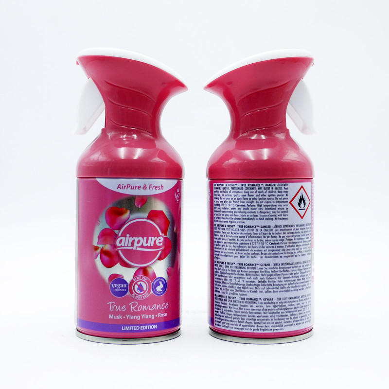 Airpure & Fresh gaisa atsvaidzinātājs True Romance 250ml