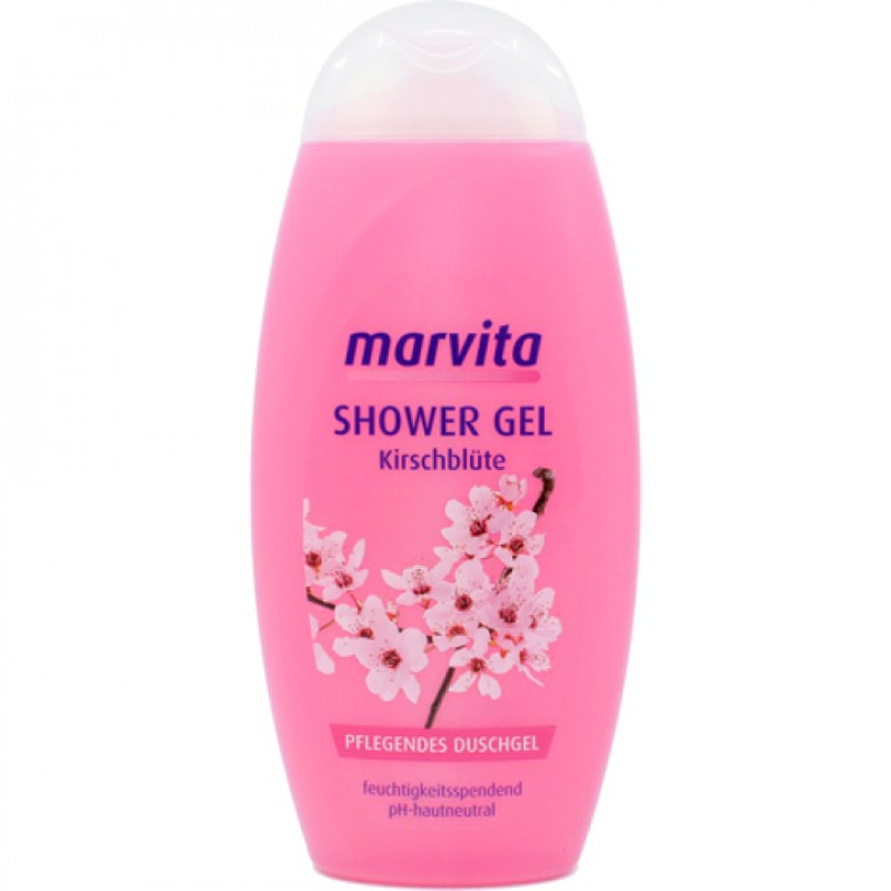 Marvita dušas želeja Cherry Blossom ķiršu pumpuru aromāts 300ml 