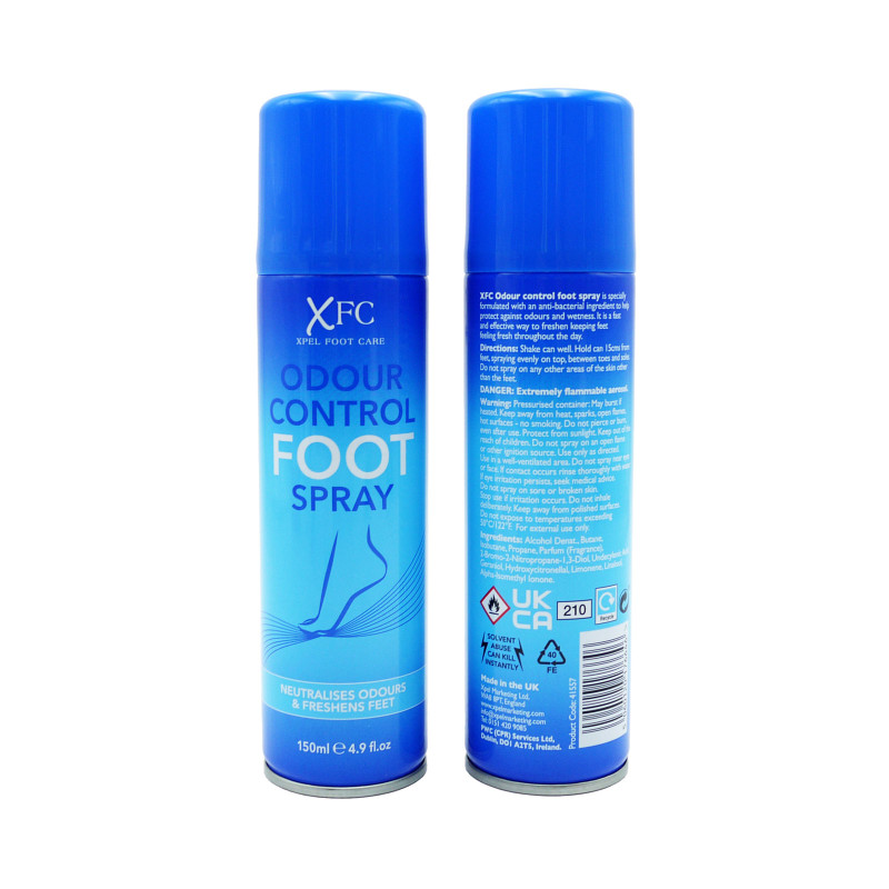 Xfc Odour Control Foot Spray pēdu smaku neitralizētājs 150ML