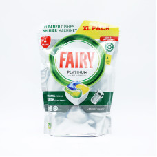 Fairy kapsulas trauku mazgāšanai  Platinum Lemon 51gab.