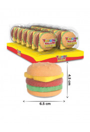 Marshmallow gummy Mallow Burger 50g 1gab.