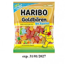 Haribo želejveida konfektes Goldbaren 175g