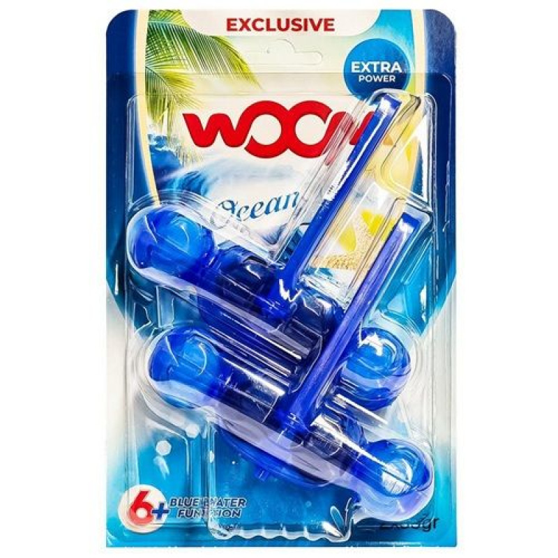 Woom tualetes poda atsvaidzinātājs 2x55g Ocean
