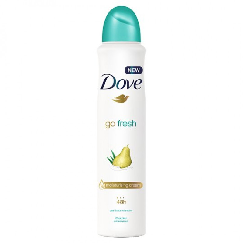 Dove AP dezodorants sieviešu Pear and Aloe Vera 250ml