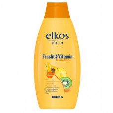 Elkos šampūns ar augļu ekstraktiem normāliem un viegli sausiem matiem 500ml