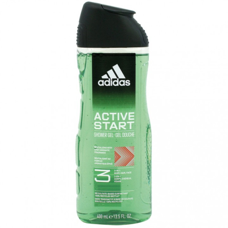 Adidas dušas želeja 3in1 Active Start 400ml 