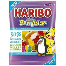 Haribo želejveida konfektes Fruity Penguins 160g