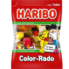 Haribo želejveida konfektes Color Rado 175g