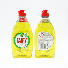Fairy šķidrais trauku mazgāšanas līdzeklis ar citrona aromātu Lemon 320ml