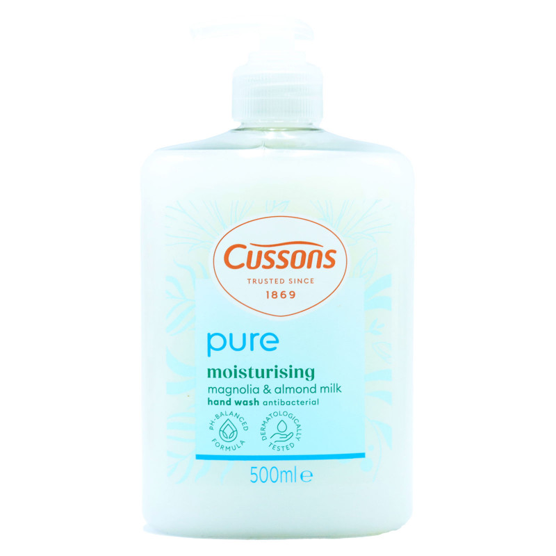 Cussons šķidrās ziepes Pure Magnolija, Almond Milk 500ml