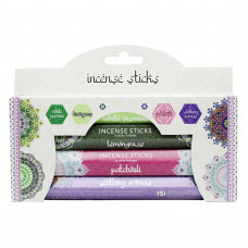 Pan Aroma vīraka kociņi 4paka jasmins/citronzāle/pačūlija/lavanda