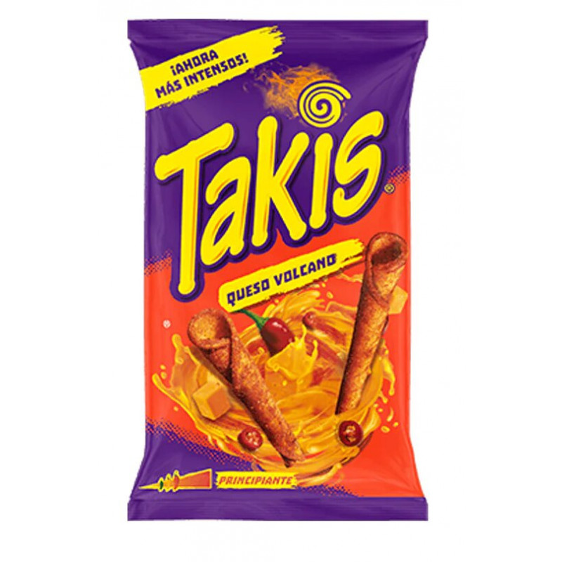 Takis Volcano kukurūzas čipši ar siera garšu 90g 