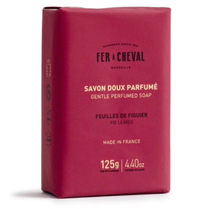 Fer A Cheval parfimētas ziepes ar vīģes koka lapu aromātu 125g