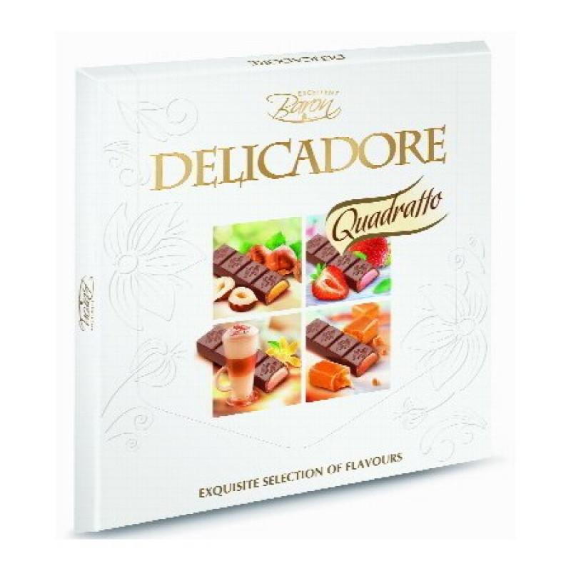 Delicadore šokolādes izlase Quadratto 200g