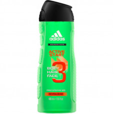 Adidas dušas želeja Active Start 3in1 250ml