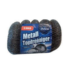 Deluxe metāla švammītes Metall-Topfreiniger 5gab.