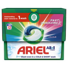 Ariel All In 1 kapsulas krāsainas veļas mazgāšanai Colour 13gab.