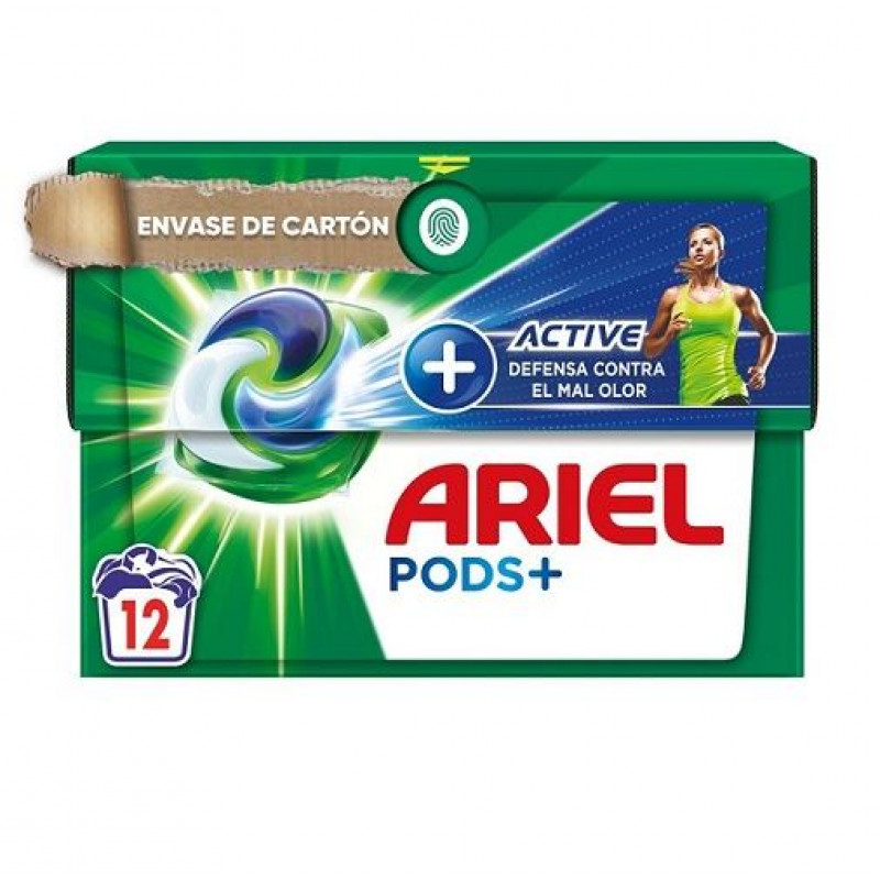 Ariel  veļas mazgāšanas kapsulas 3in1 Active Sports 12gab