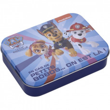 Paw Patrol plāksteri bērniem metāla kastītē 24gab.