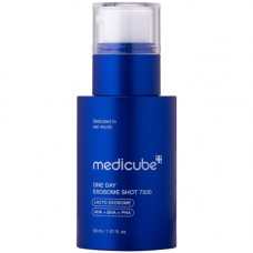 MEDICUBE One Day Exosome Shot Pore Ampule 7500 serums ar mikroadatām un eksosomām 30ml