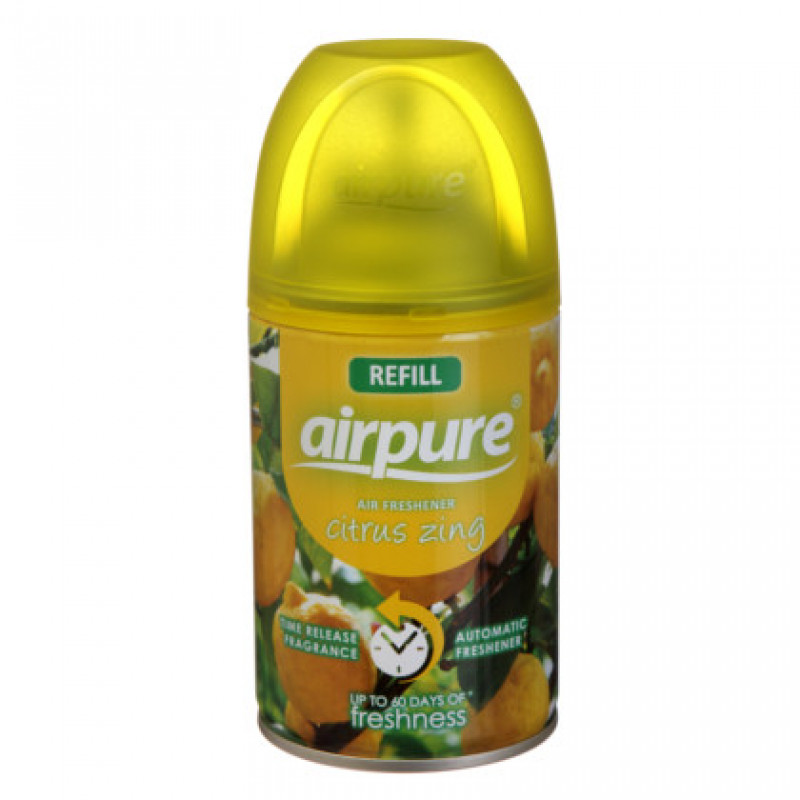 Airpure automātiskā gaisa atsvaidzinātājs rezerve Citrus 250ml