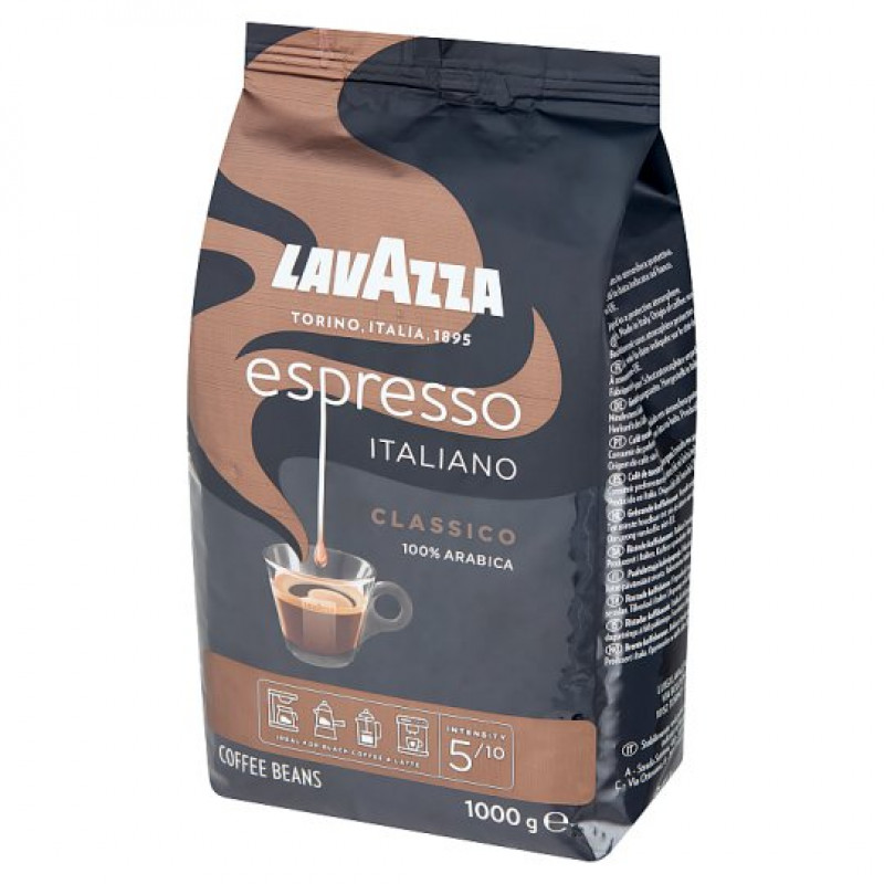 Lavazza kafijas pupiņas Espresso 1kg