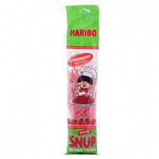 Haribo želejveida konfektes Spaghetti Zemeņu 200g