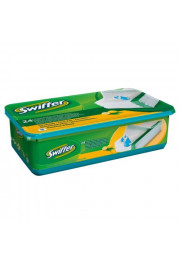 Swiffer Dry maināmās rezerves salvetes slapjās ar citronu aromātu 24gb
