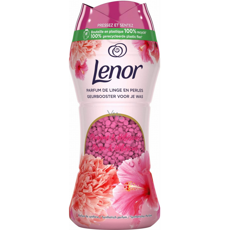 Lenor smaržīgās pērlītes Pioen & Hibiscus 140g