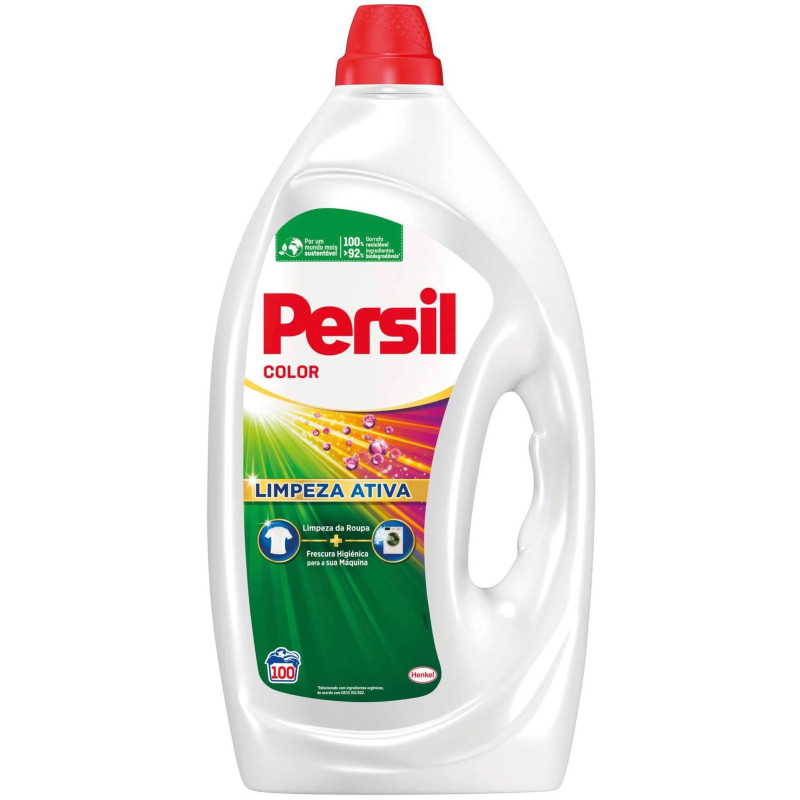 Persil Color Gel šķidrais krāsainas veļas mazgāšanas līdzeklis 5L 100mazg.reizēm